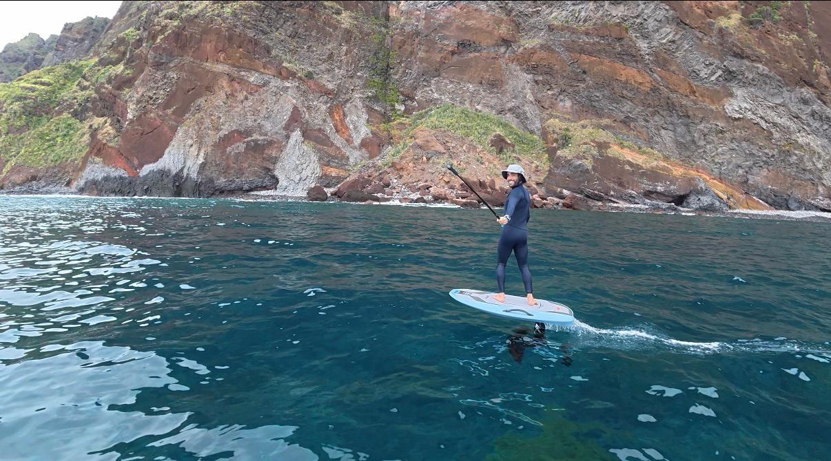 E-Foil session in Madeira with Oceanik